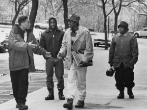 ... :1991 with Khalil Kain, Omar Epps, and Jermaine Hopkins in Juice