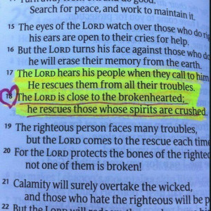 He Heals The Brokenhearted And Binds Up Their Wounds He Determines