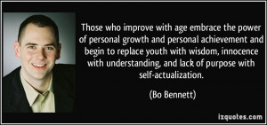 who improve with age embrace the power of personal growth and personal ...