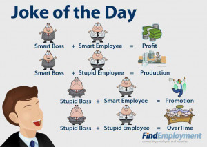 Smart Boss + Smart Employee = Profit