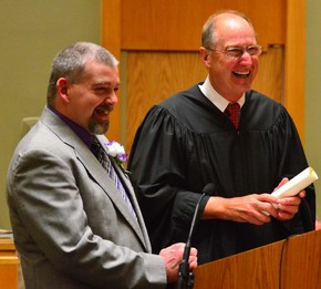 , graduates from Grafton County Drug Court on Monday. The court ...