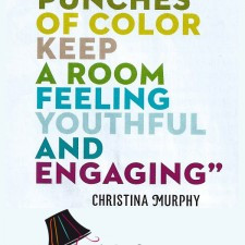 Design Quotes: Punches of Color Keep a Room Feeling Youthful and ...