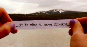 it is time to move forward graphic