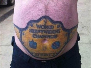 fat belly tattoo funny-sayings-pictures-and-quotes ewwwww