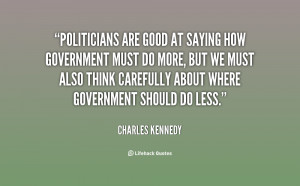 Funny Quotes About Politicians