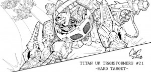 Transformers Jazz Colouring Pages