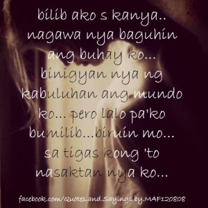 tagalog love quotes tagalog quotes pinoy love quotes
