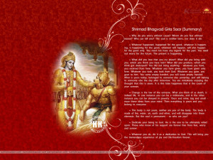 Bhagavad Gita Quotes HD Wallpaper 20