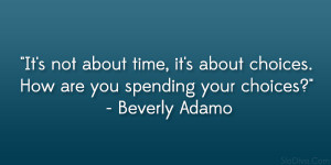 Beverly Adamo Quote