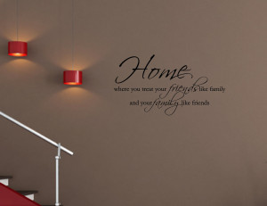 Missing Home Quotes And Sayings Vinyl wall quotes decals #0344