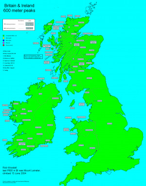 2012 British Isles Map