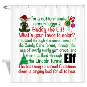 buddy the elf gifts buddy the elf bathroom decor elf movie quotes ...