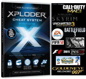 Xploder PS3 Cheats System - OFW & CFW Compatible