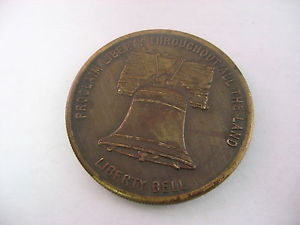 Vintage-Liberty-Bell-Coin-Token-Oral-Roberts-Quote-Proclaim-Liberty