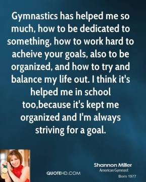 gymnastics has helped me so much how to be dedicated to something how ...