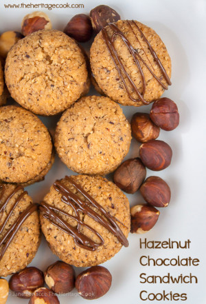 ... Chocolate Cookies with hazelnuts and a Giveaway from The Heritage Cook