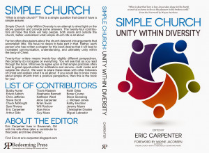 Simple Church: Unity Within Diversity Now Available For Pre-Order!