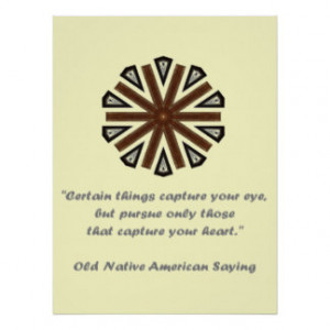 Native American Quotes Posters & Prints