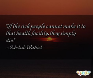 Quotes For Sick People