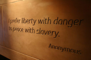 Freedom and Enslavement Wall