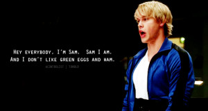 cute twilight glee sam blonde sing dr suess animated GIF