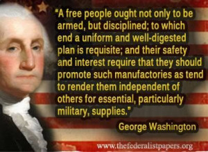 George Washington...2nd Amendment rights