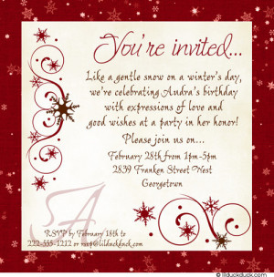 ... Trunk Party invitations and For A Trunk Party announcements page