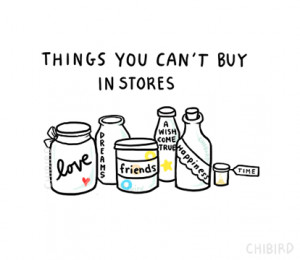 Though you can buy things that makes you happy, there’s just no ...