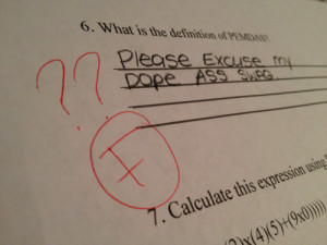 23 Funny Test Answers (2.26.12)