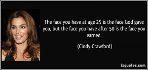 More Cindy Crawford Quotes