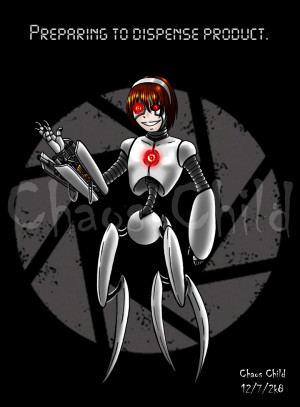 Portal - Turret by Chaos--Child