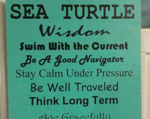 Turtle - Sign - Signs -Beach Sign - Beach - Beach signs - Beach Quotes ...