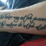 Related Posts to Amazing Life Quote Tattoos