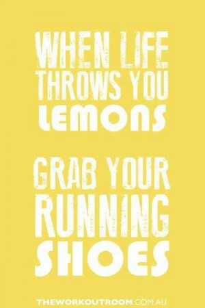 Grab your running shoes for everything!