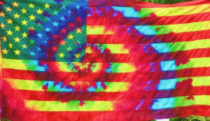 gif trippy trippy gif tie dye american flag giffer
