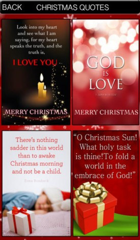 View bigger - AAA CHRISTMAS QUOTES for iPhone screenshot