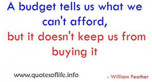 October 13, 2013 550 × 300 A budget tells us what we can’t afford ...