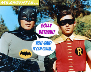 Hilarious Dark Knight Parody: Modern Batman & 1960’s Robin Team Up!