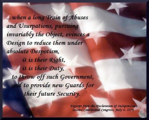 Declaration of Independence Quotes