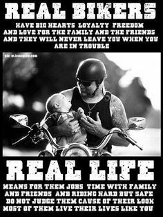 life, mc code, rules, respect, leave no one, moto, motorcycle , quotes ...