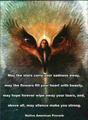 May the stars carry your sadness away....
