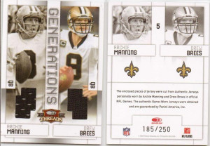 Archie Manning Amp Drew Brees 8282009 Picture