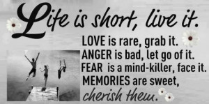 Short Quotes About Life and Love