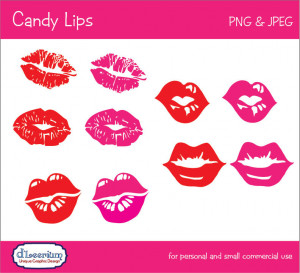 Kissable Lips Clipart Image...