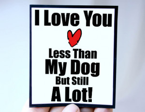 Dog Lover Quotes Funny Dog lover quote magnet quote: