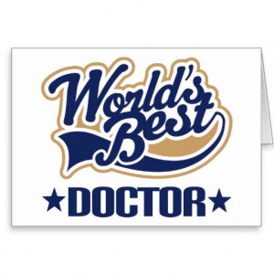 Worlds Best Doctor Cards