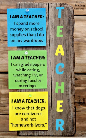 Funny Teacher Quotes : Download a free graphic and poster for this ...