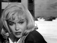 Monroe in her final completed film The Misfits (1961)