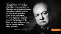 Discussing Sir Winston Churchill