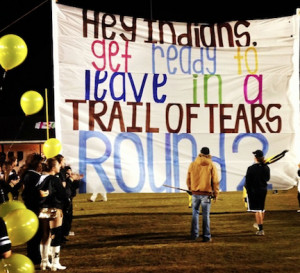 Indian mascots “honoring” Native peoples?